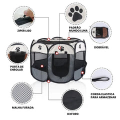 Cercadinho barraca para pets dobrável DogsPlay SC - 02