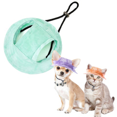 Chapéu de Verão para Cães e Gatos SunPet Verde / P A - Chapeu - 01