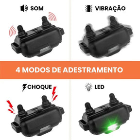 Coleira de adestramento com alcance de 800m PupMaster