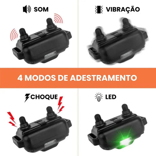 Coleira de adestramento com alcance de 800m PupMaster CC - 04