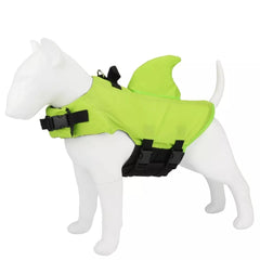 Colete Aquático Tubarão para Cães Verde / PP SC - 06