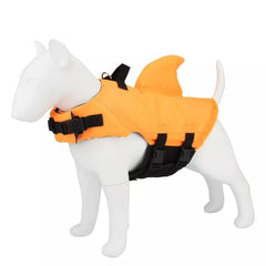 Colete Aquático Tubarão para Cães Amarelo / PP SC - 06