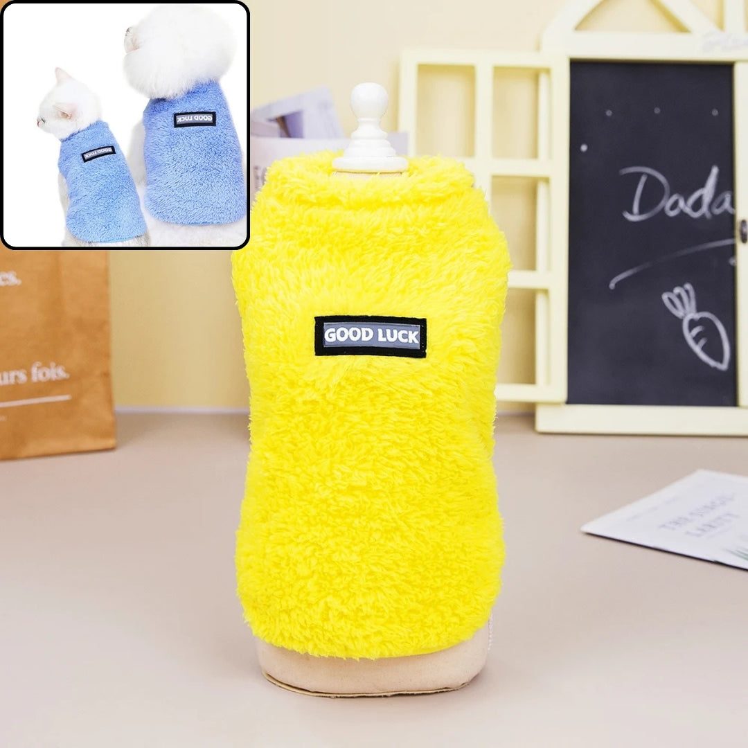 Colete Macio para Cães Pequenos e Médios Amarelo / P R - roupas - 04