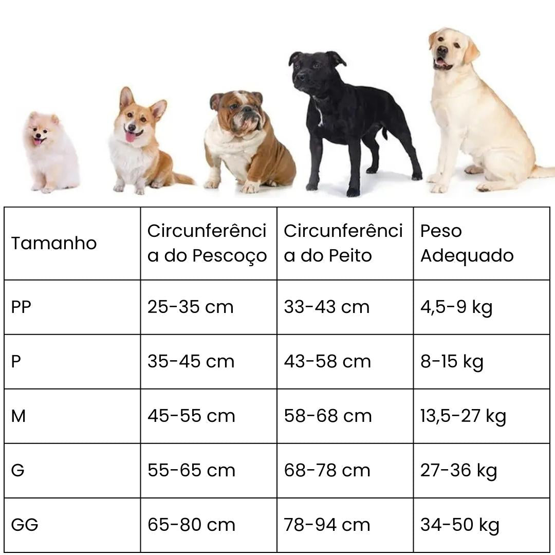 Colete anti stress e ansiedade para cachorros ZenCão