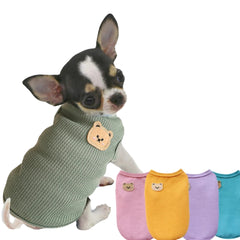 Colete de Veludo para Cães e Gatos R - Roupas - 20
