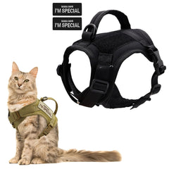 Colete para Gatos e Cães Pequenos Preto / Unico C - colete gato - 01
