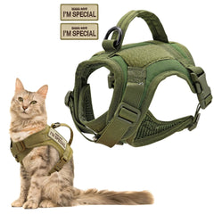 Colete para Gatos e Cães Pequenos Verde / Unico C - colete gato - 01