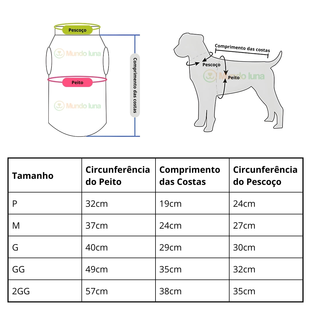 Casaco de Lã para Cães