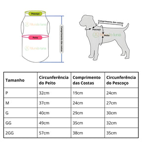 Casaco de Lã para Cães