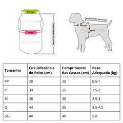 Colete Quente com Botão para Cães R - Roupas - 18