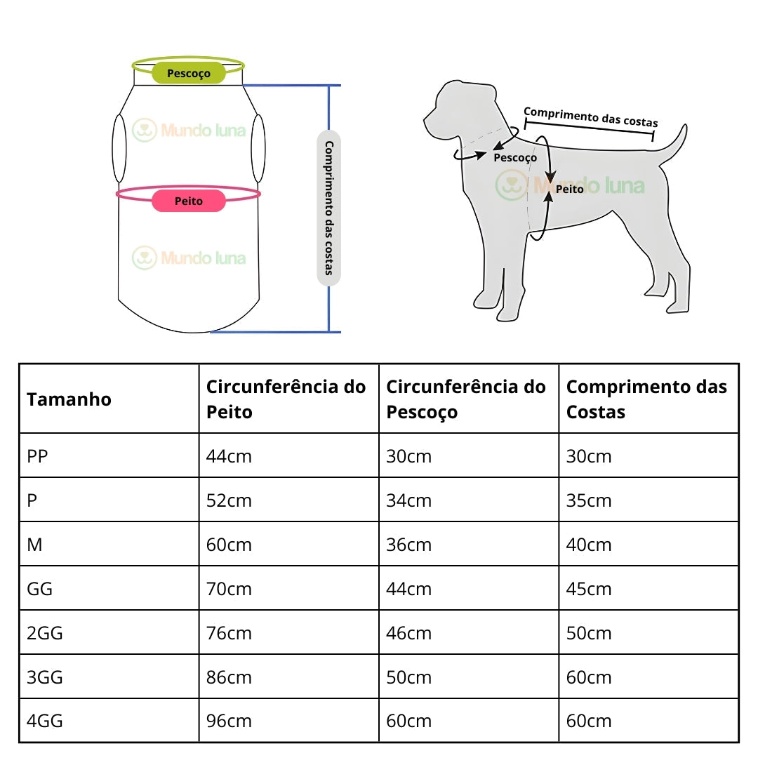 Casaco Grosso para Cães R - Roupas - 23