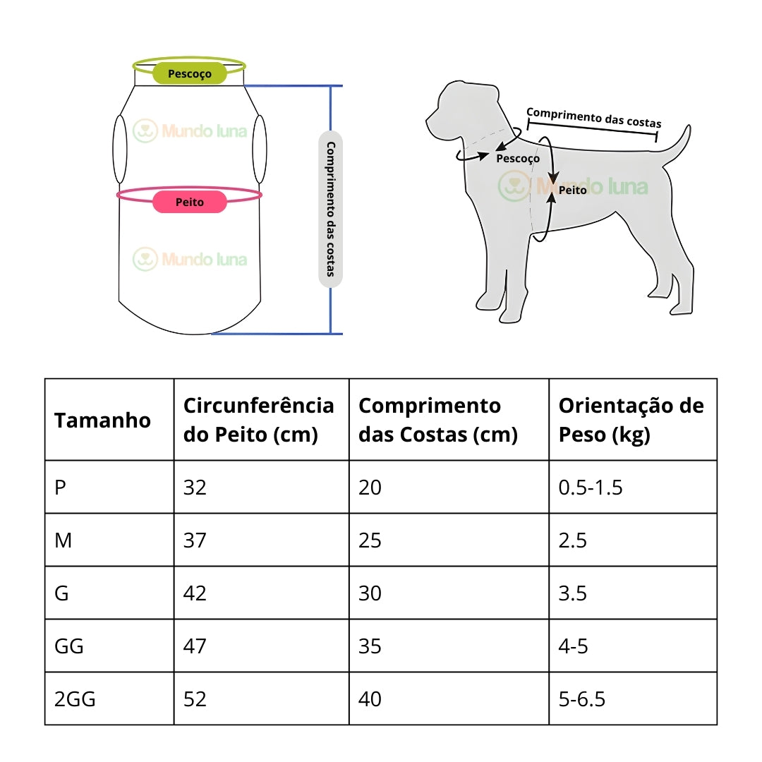 Casaco Urso para Cachorro Pequeno