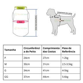 Suéter Tricot para Cães