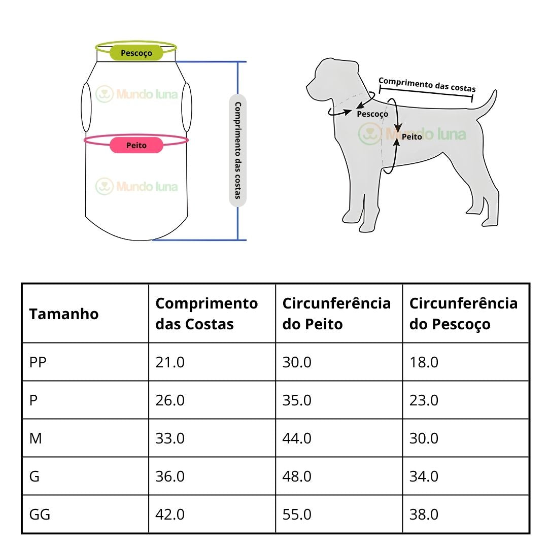 Colete Impermeável Para Cães