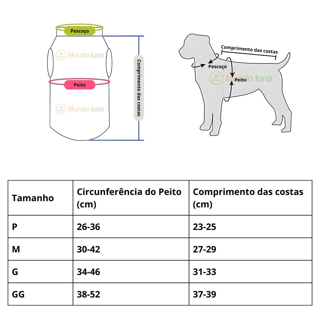 Suéter de Inverno Para Cães Pequeno