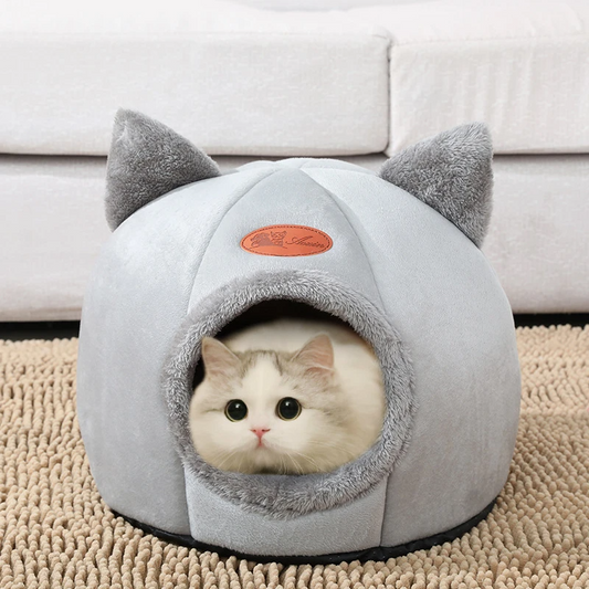 Casinha de pelúcia para cachorros e gatos CuteIgloo CP - 03