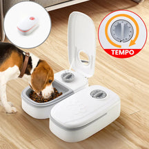 Dispenser de Comida Automático Inteligente | Para Cães e Gatos