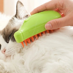 Escova 3 Em 1 Para Cães e Gatos TrioClean Verde A - Escova - 01