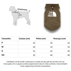Casaco de Lã Polar para Cães RubySnow - Pague 1 Leve 2 R - ROUPA - 35 - Copia