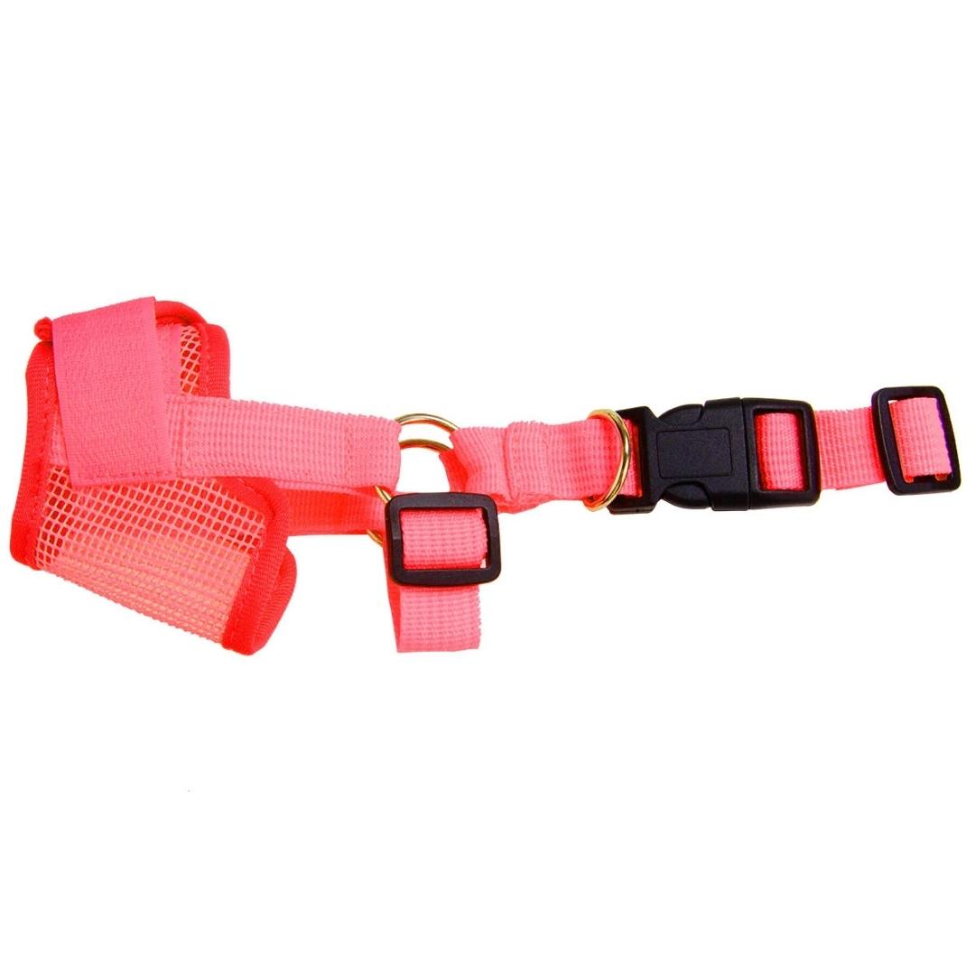 Focinheira confortável para cães Snout Vermelho / P AF - 01