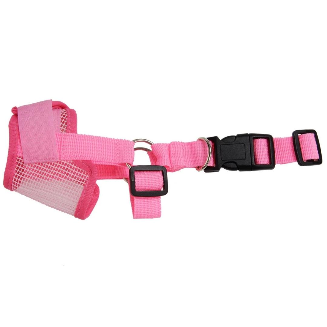 Focinheira confortável para cães Snout Rosa / P AF - 01