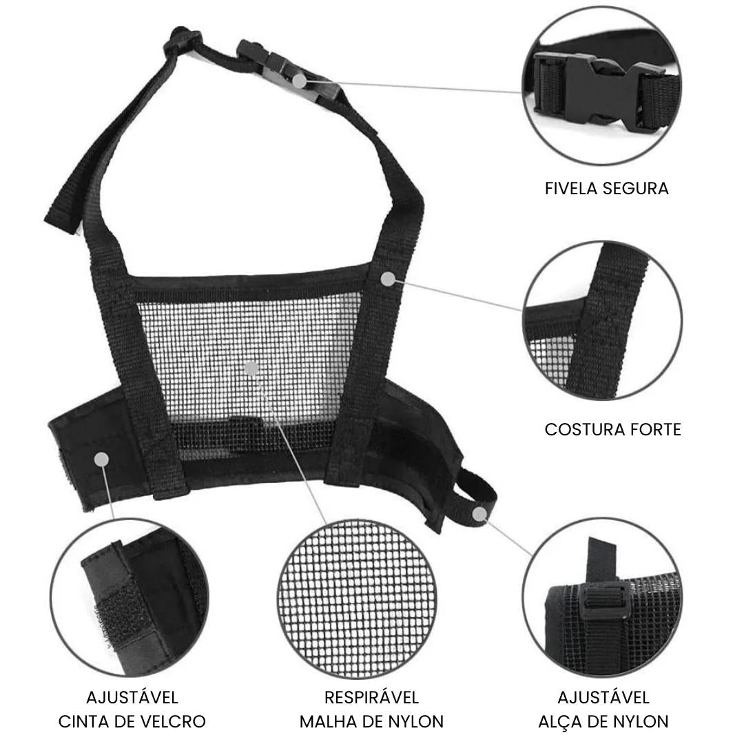 Focinheira confortável para cães Snout AF - 01