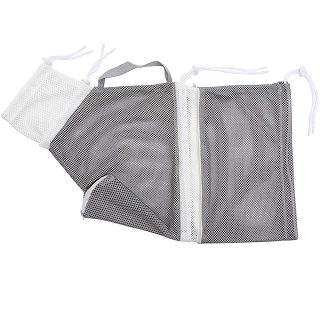 Saco de banho para gatos SafeBath Cinza e Branco / Único AB - 01