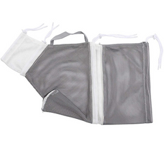 Saco de banho para gatos SafeBath Cinza e Branco / Único AB - 01