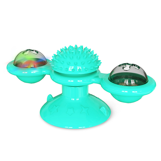 Brinquedo interativo para gatos com compartimento para catnip SpinBalls BI - 04