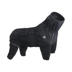 Macacão de Chuva para Cães Full Body com Costuras Seladas