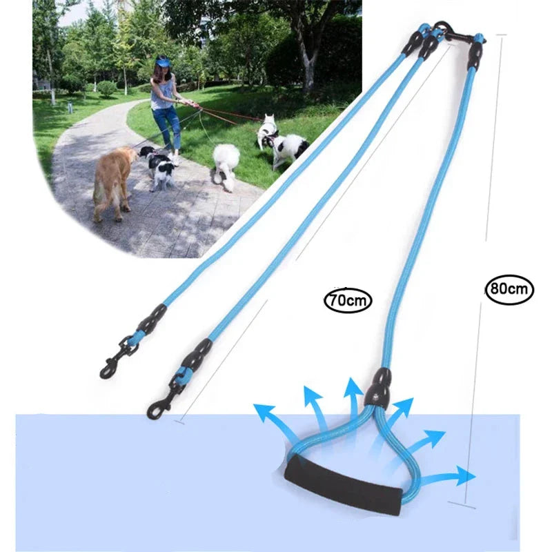 Guia Dupla para Cães Luna LN390 C - GUIA - 11