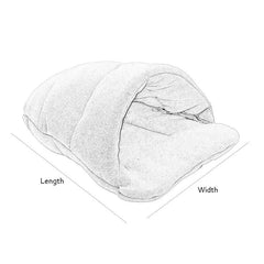 Cama Túnel Encapada para Gatos Benepaw Pelúcia Ultra Macia