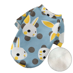 Pijama Estampado para Gatos em Malha Suave com Fechamento em Botões