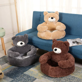 Puff Cama para Pet - Urso