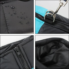 Roupa Reforçada com Zíper Duplo para Cães de Grande Porte