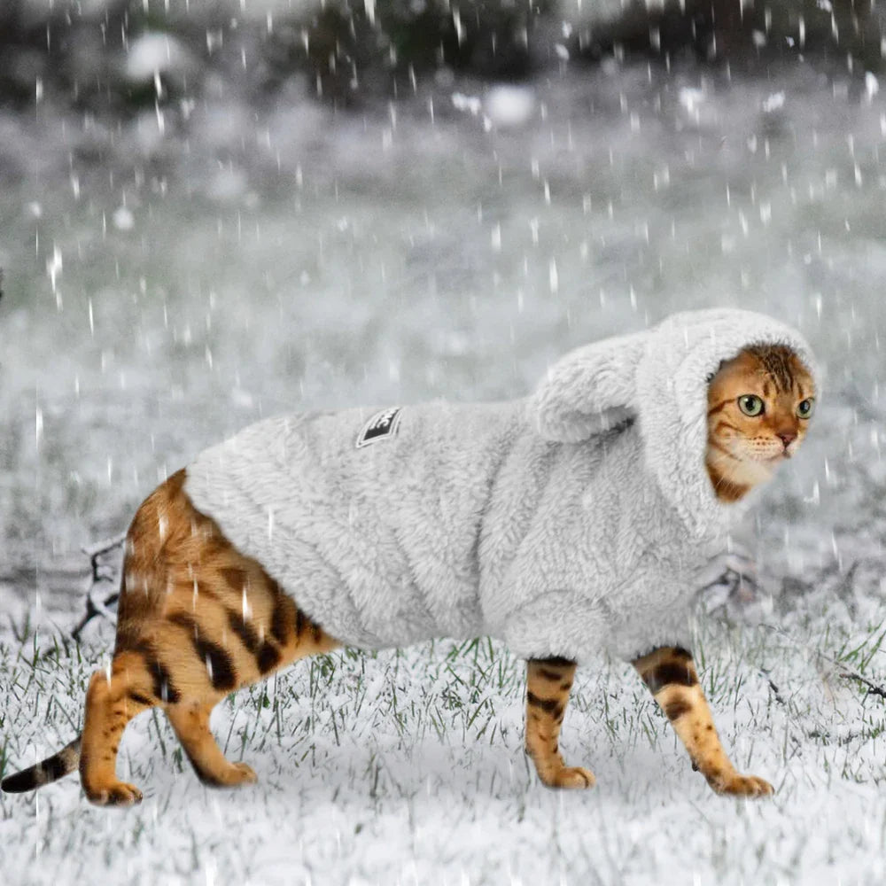 Casaco Peluciado Para Gatos - Suki R - ROUPA GATO - 79