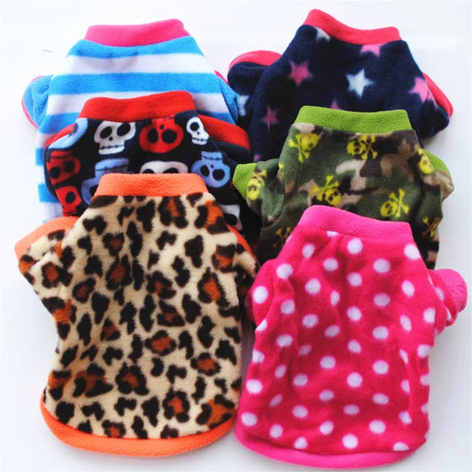 Roupa Quente de Velo para Cães - Skully