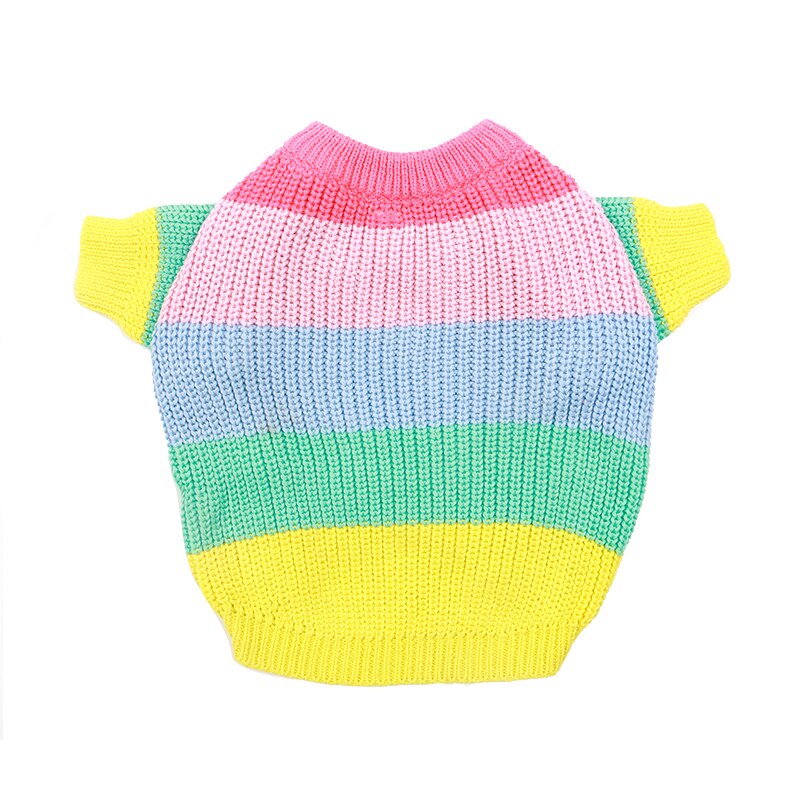 Blusão de Lã Colorido Para Cachorro - Livvy Colorido / P R - ROUPA - 125