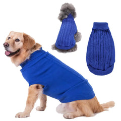 Roupa de Inverno para Cachorro com Estilo Clássico e Gola Alta