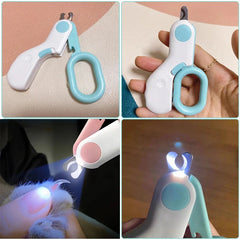Cortador de Unha para Gatos com Iluminação