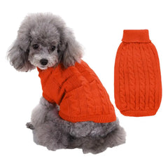 Roupa de Inverno para Cachorro com Estilo Clássico e Gola Alta