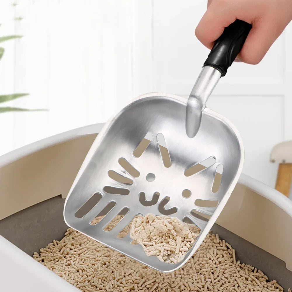 Colher Para Limpeza de Areia de Gato A - COLHER AREIA- 01