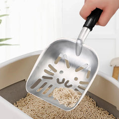 Colher Para Limpeza de Areia de Gato A - COLHER AREIA- 01