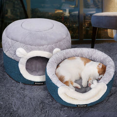 Cama Criativa Pet Estilo Pelúcia com Formato de Bichinho Super Macia