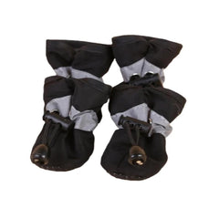 Kit de 4 Sapatinhos Antiderrapantes para Cães Preto / 1 AS - 04