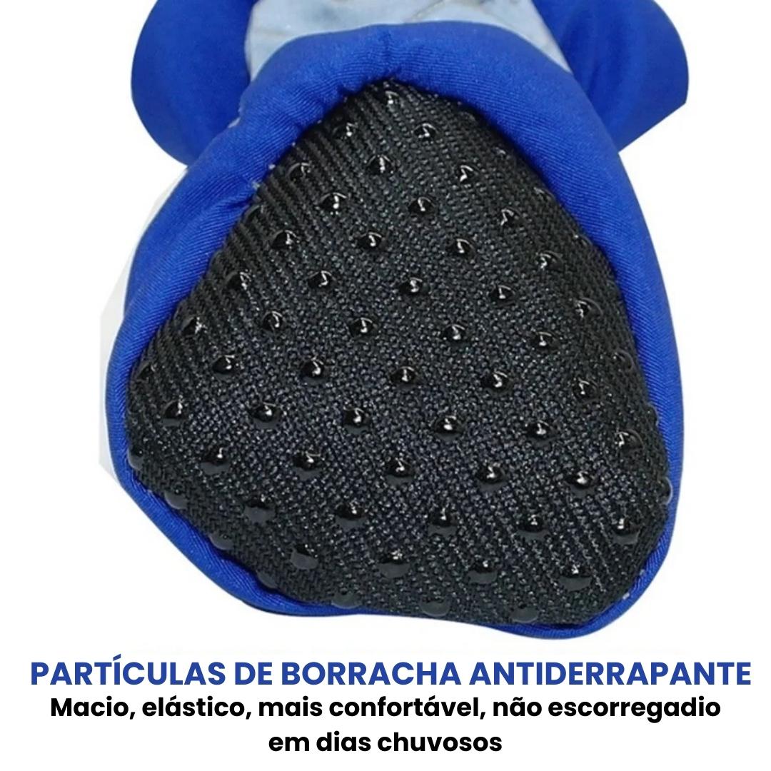 Kit de 4 Sapatinhos Antiderrapantes para Cães