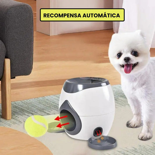 Lançador de Bolinhas Para Cachorros Pet BolaFetch Branco B - Lançador - 01