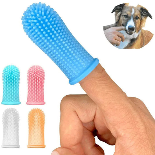 Limpador bucal de silicone para pets Fresh Tooth A - limpador 01