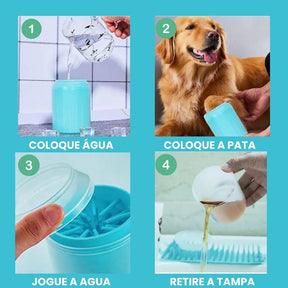 Limpador de patas para cachorro e gato SmartClean