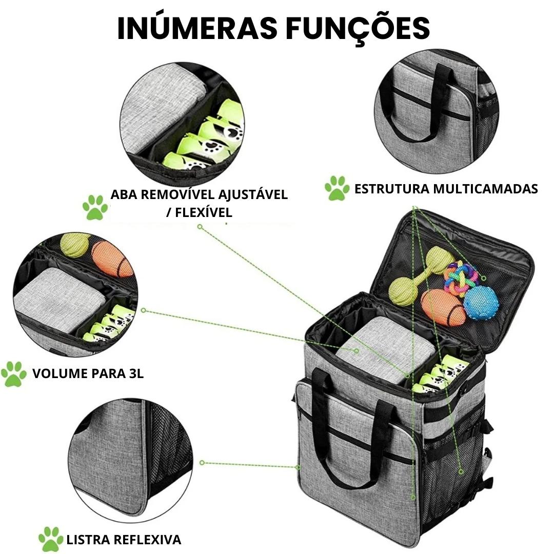 Mala de viagem organizadora para pet Travel AM - 03